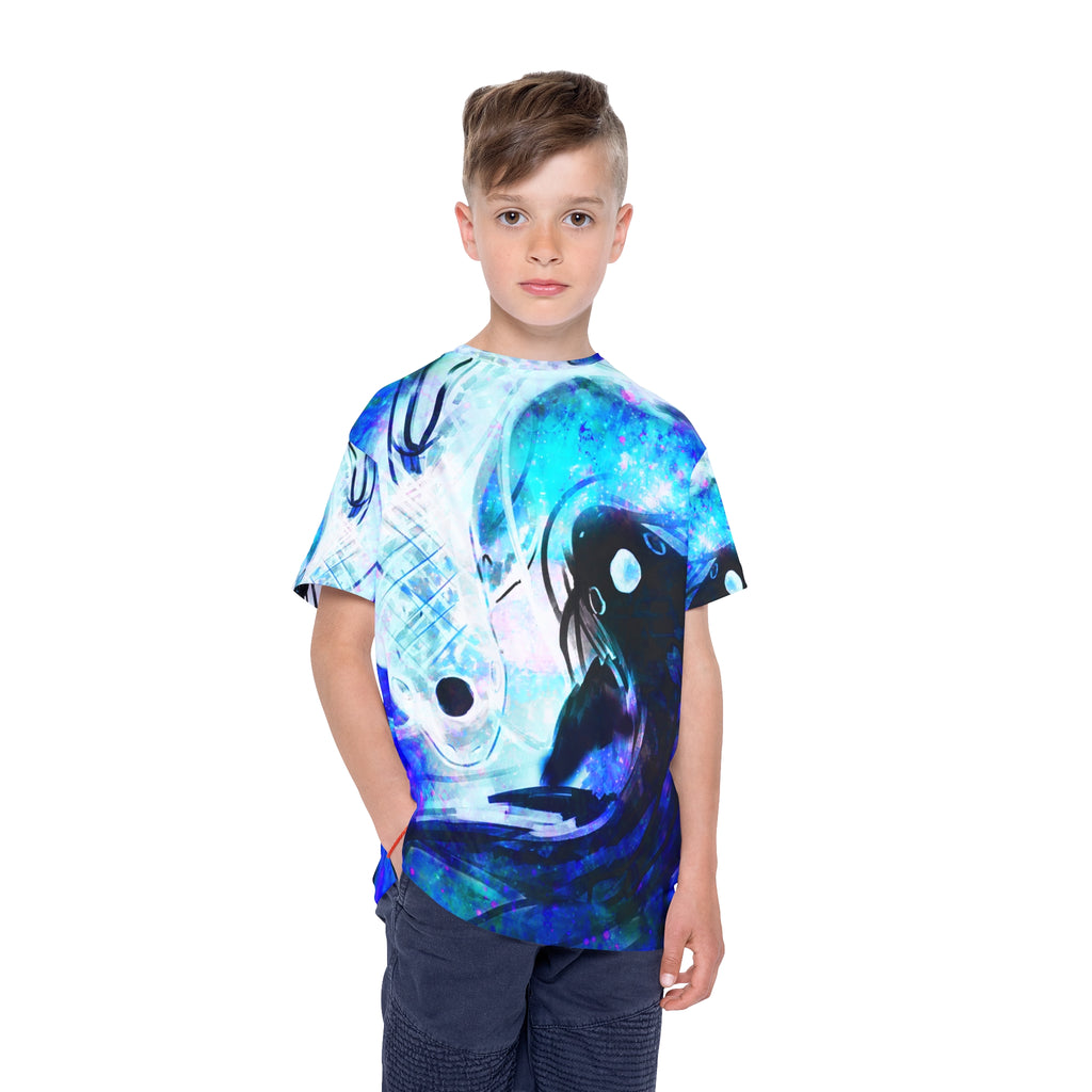 Amen Jin's Memories of Yesterday Desires Koi Dreams Kids Sports Jersey