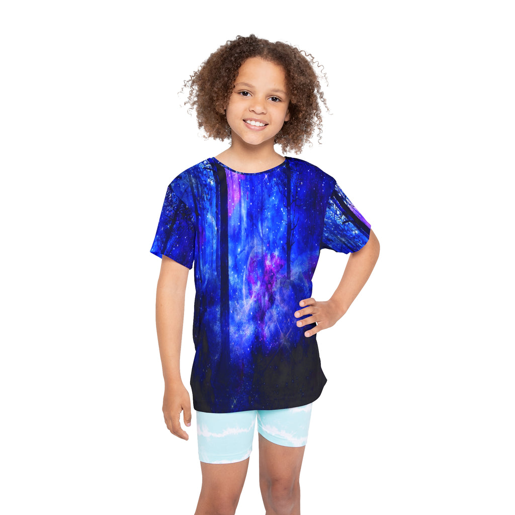 Lover's Mystic Night Dreams Kids Sports Jersey