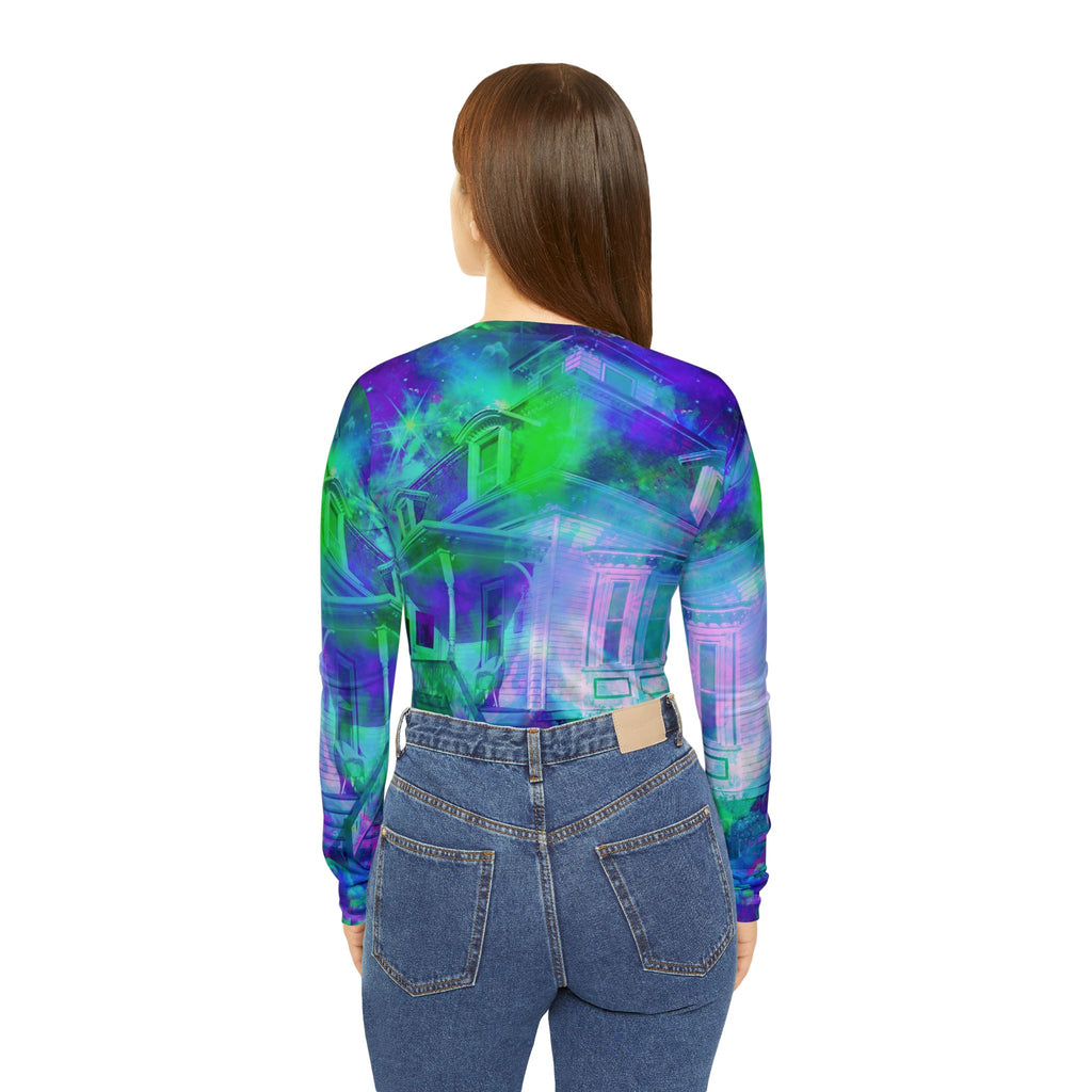 Katerina's Now and Forever Hocus Pocus Dreams Women's Long Sleeve V-neck Shirt