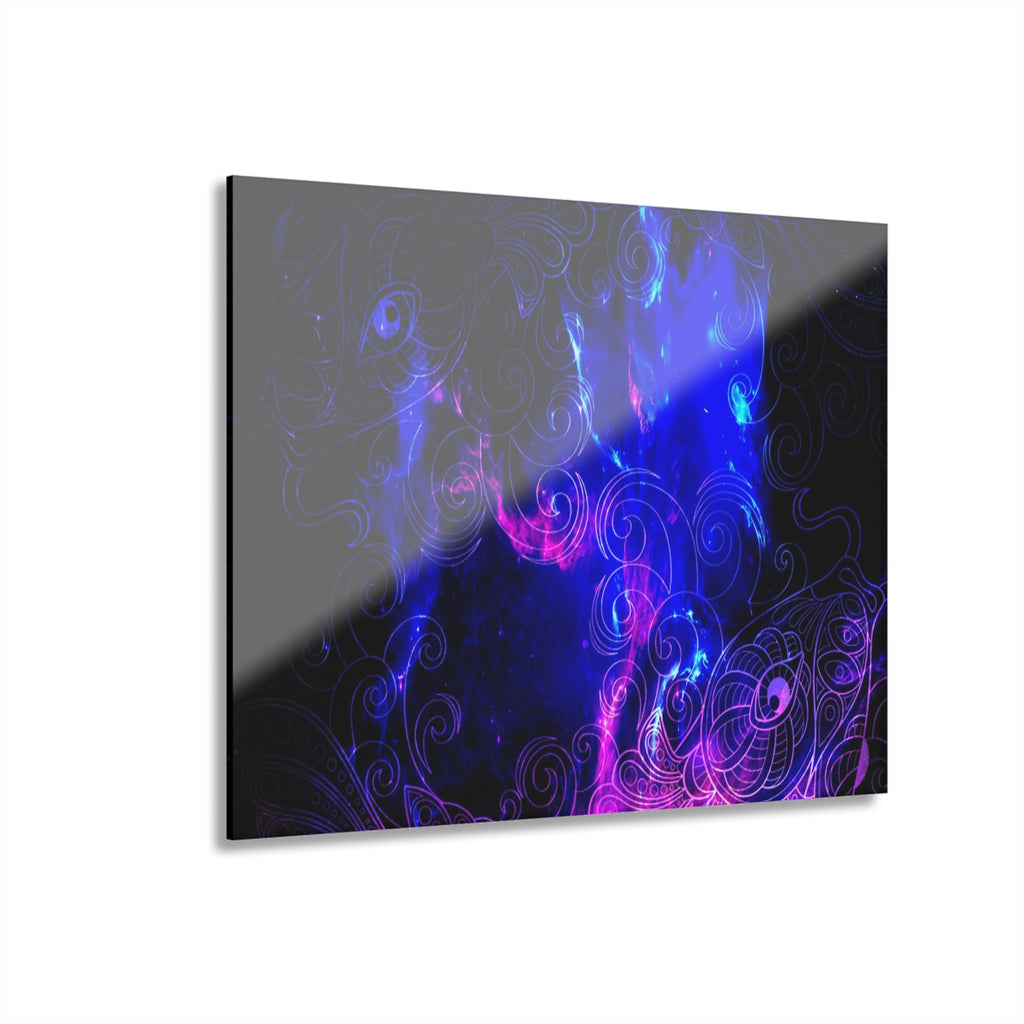 Amethyst Koi Dreams Acrylic Prints (French Cleat Hanging)