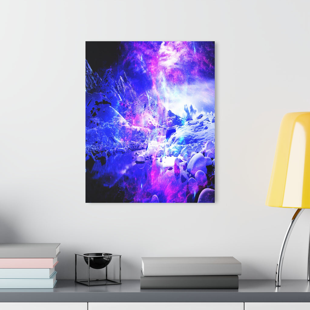 Amethyst Yule Night Dreams Acrylic Prints (French Cleat Hanging)