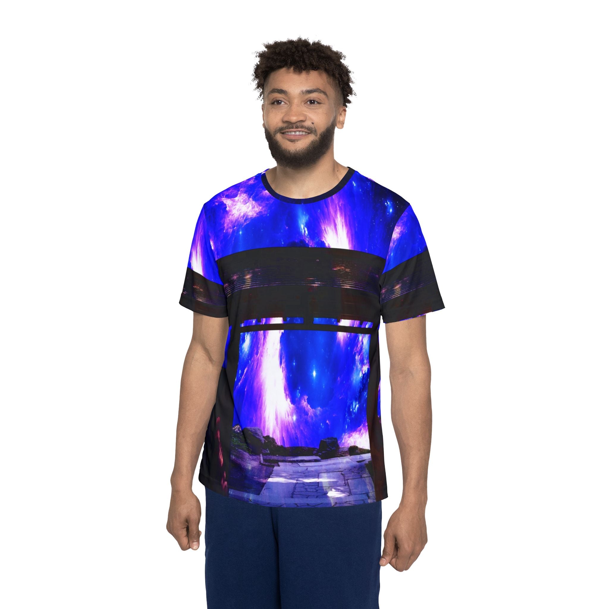 Amethyst Sapphire Pathway to Neverland Dreams Men's Sports Jersey