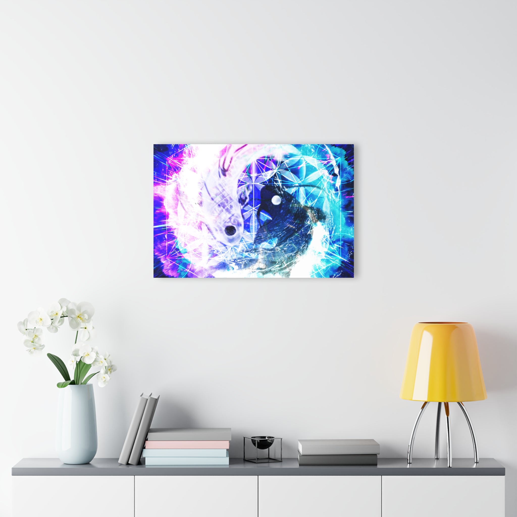 Creation's Desires Koi Meditations Acrylic Prints (French Cleat Hanging)