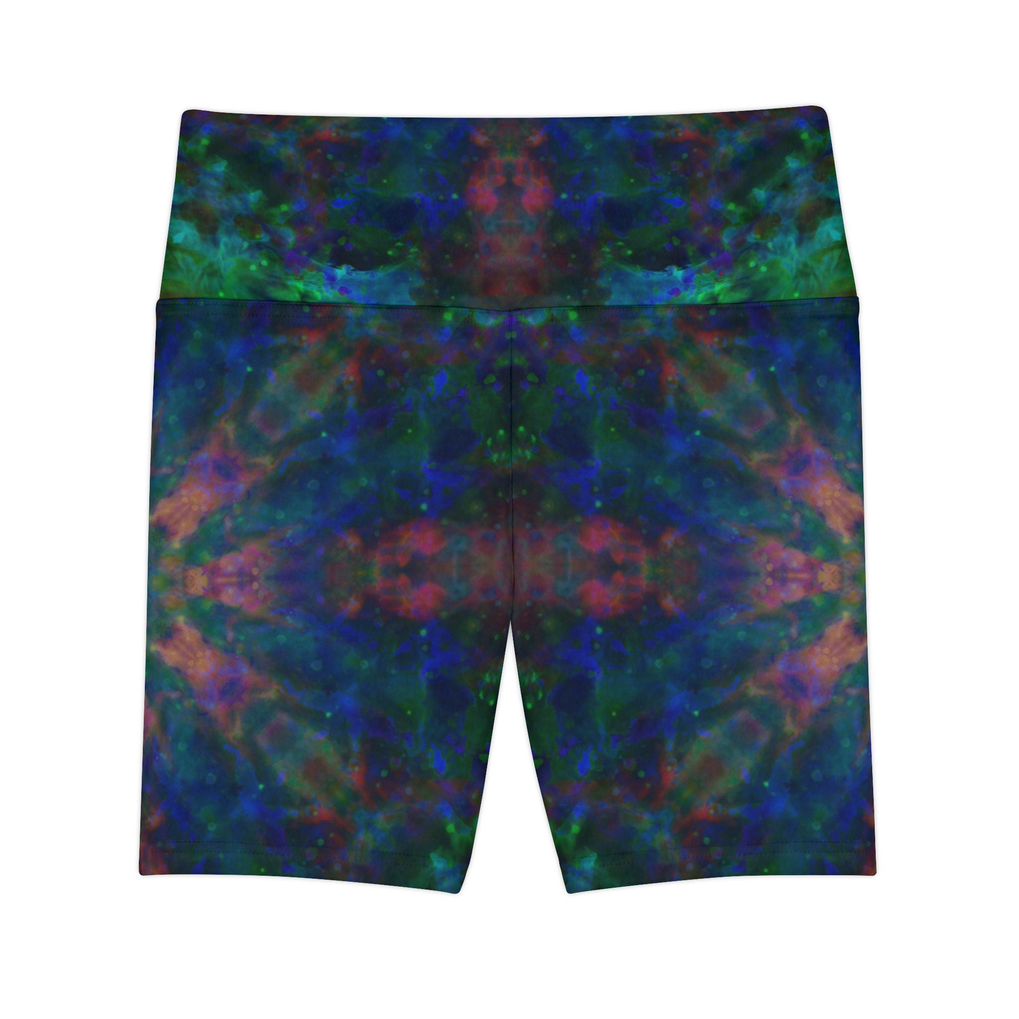 Spirited Marie Rainbow Universe Desires Women's Workout Shorts