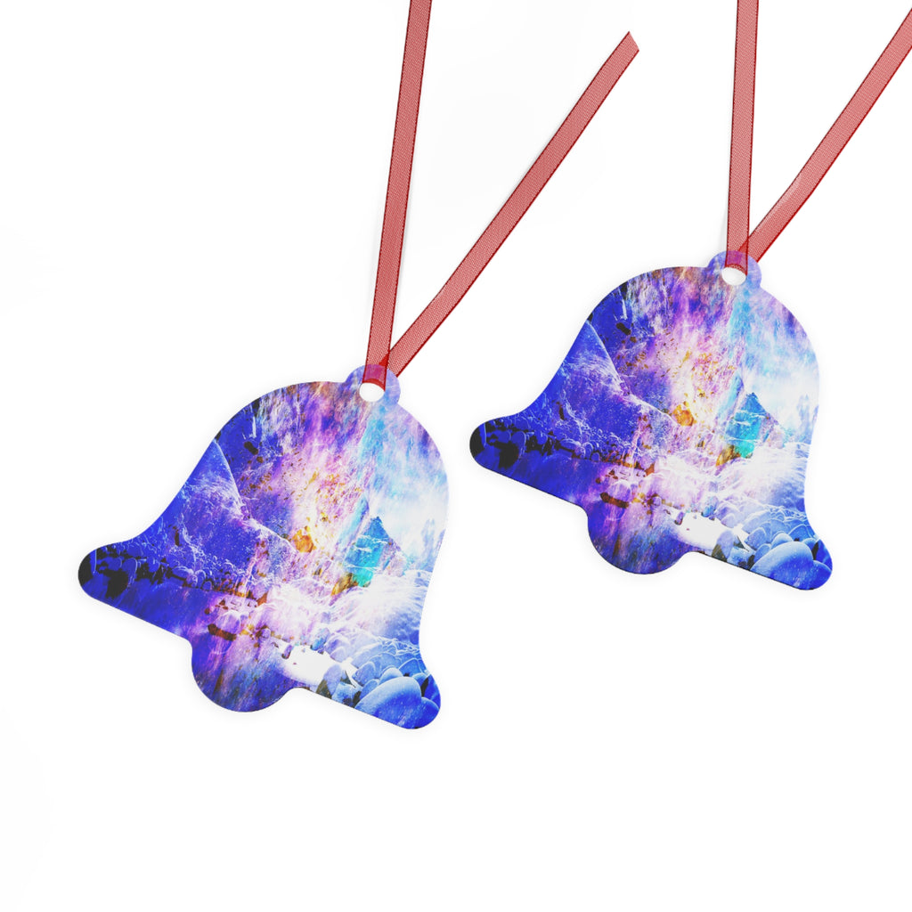Breathe Again Yule Night Dreams Metal Ornaments