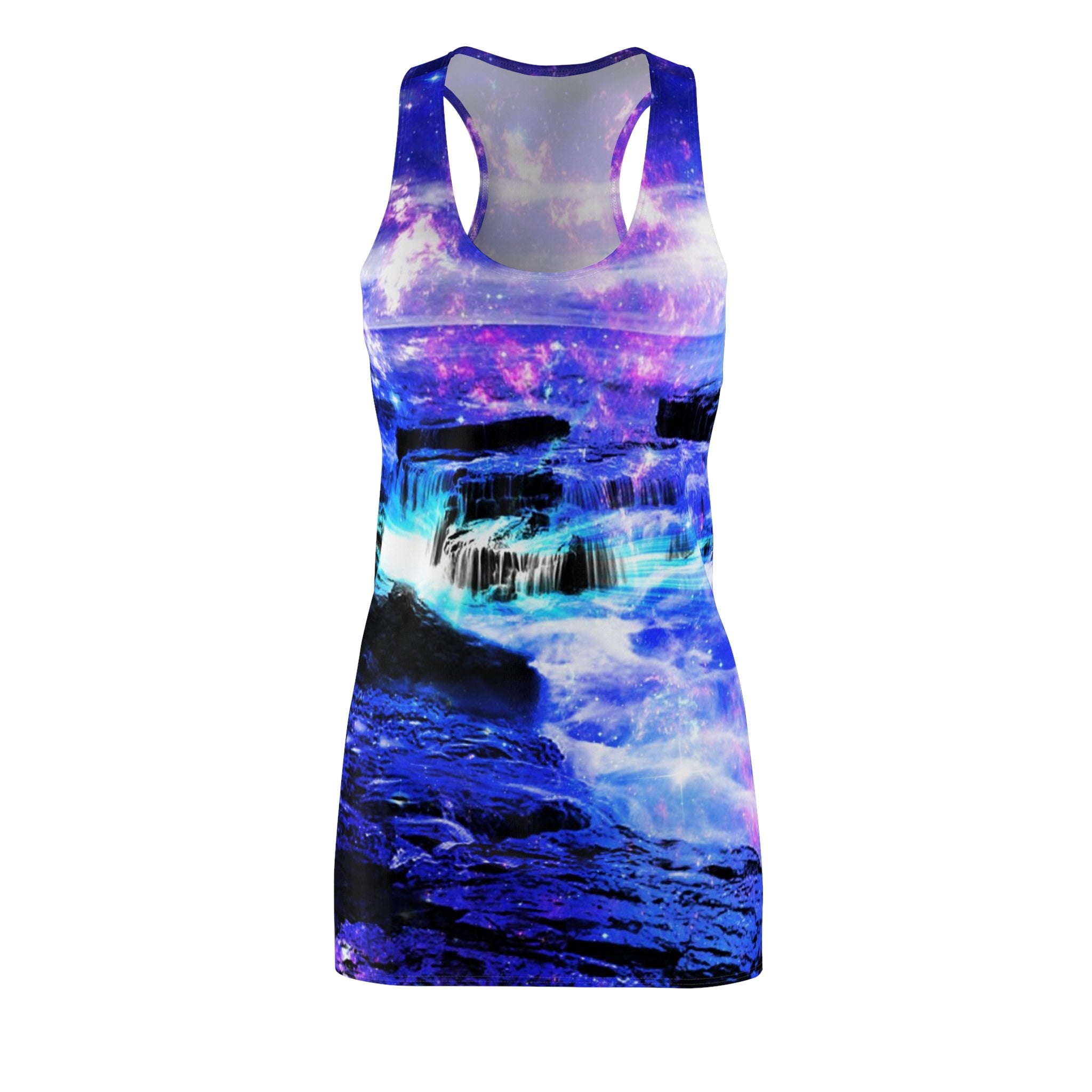 Iridescent Majical Sea Dreams Women's Racerback Dress
