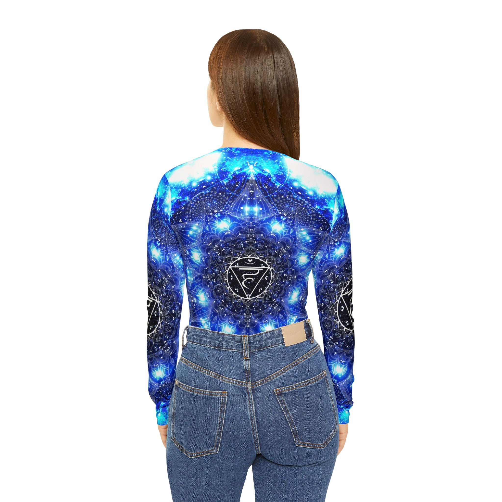 Vishuddi Meditations Long Sleeve V-neck Shirt