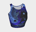 Katerina's Dragon's Eye Koi Desires Crop Top