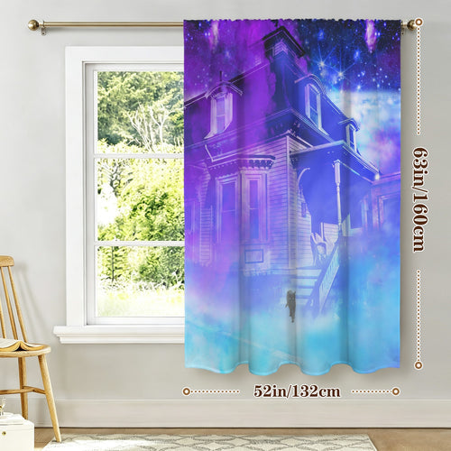 Amen Jin's Katerina's Eros & Psyche Desires Hocus Pocus Dreams Window Curtain 52" x 63" ( 1 Piece ) | Ships from USA