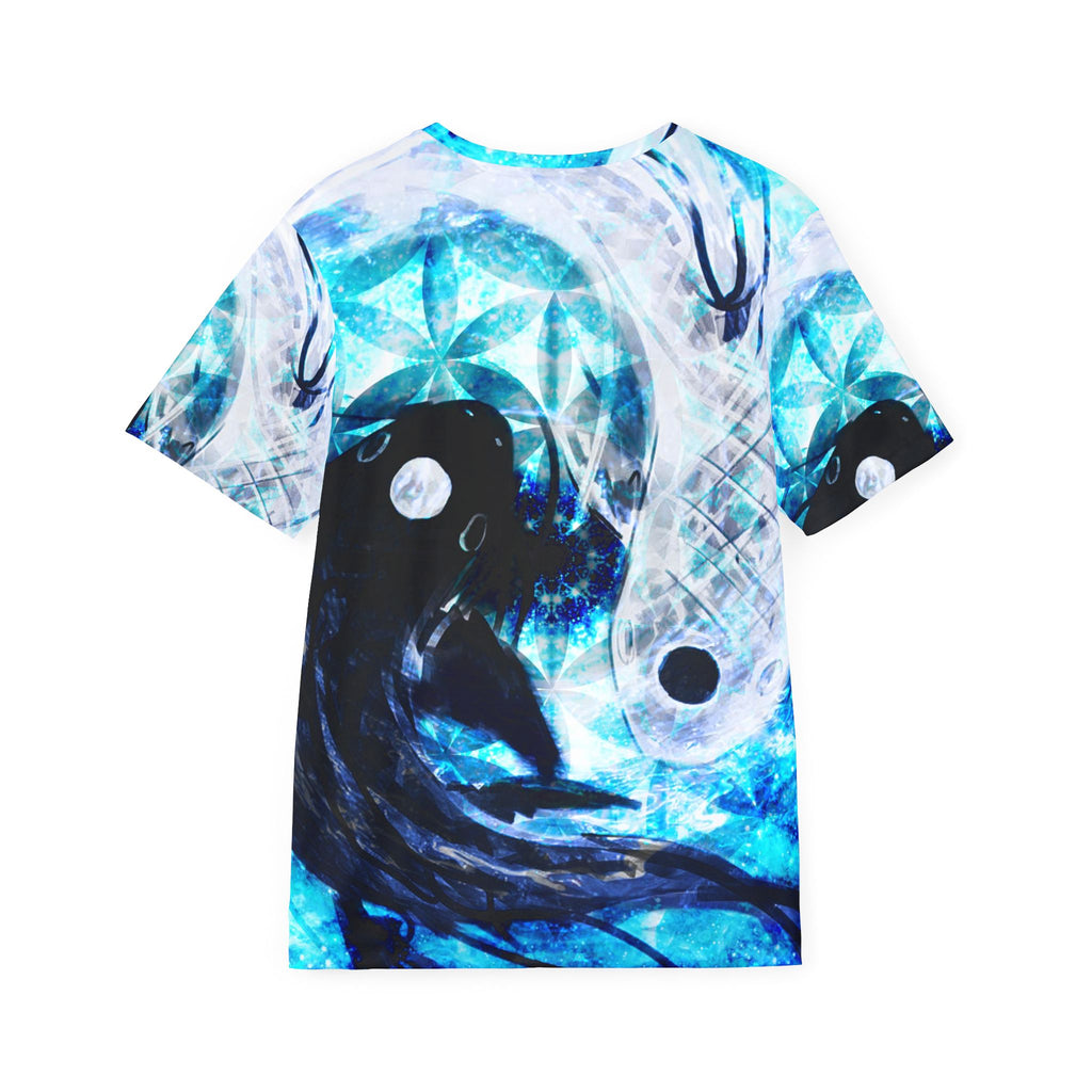 Amen Jin's all the White Horses Koi Meditations Men's Jersey