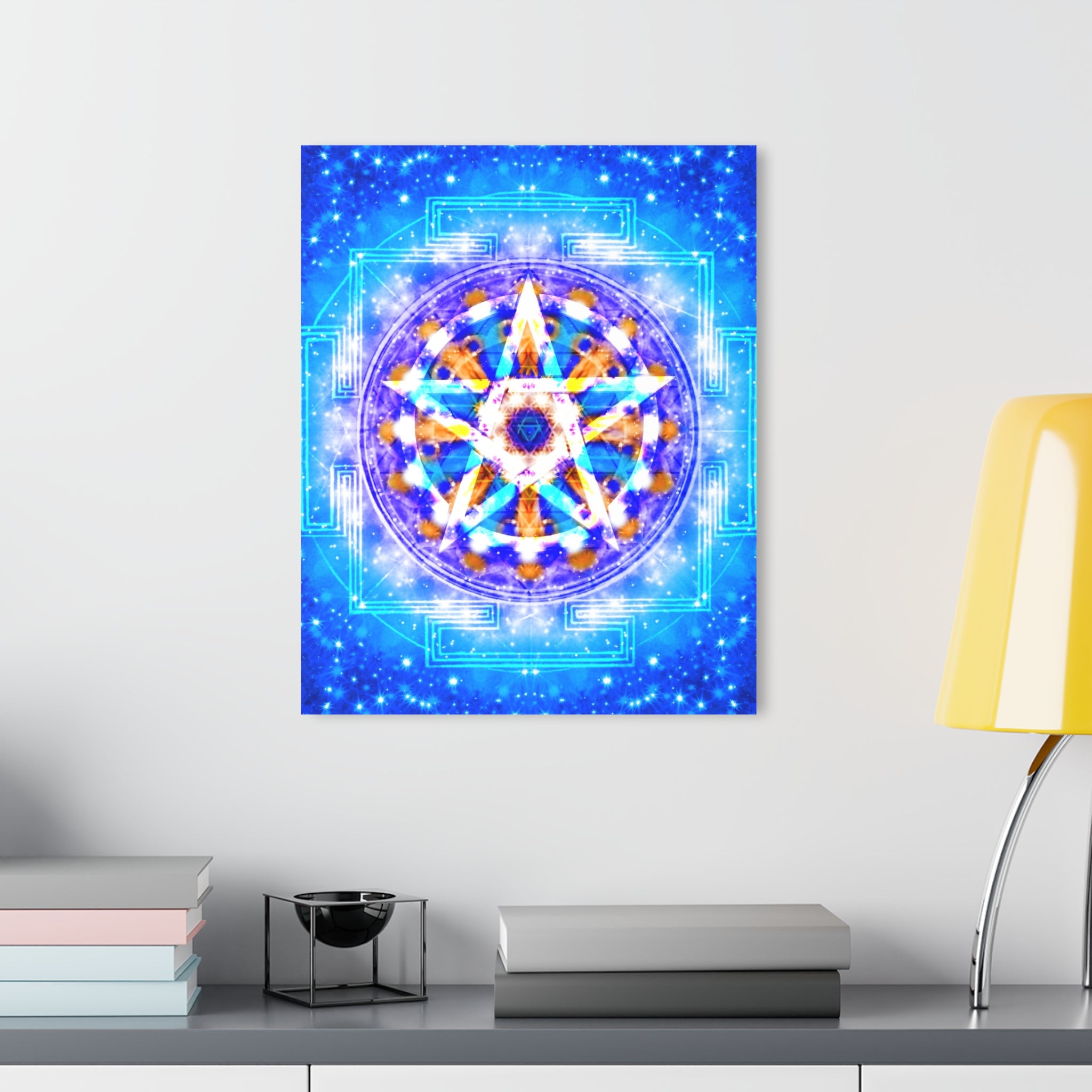 Katerina's Howls Tomorrow Girl Beltane Meditations Acrylic Print (French Cleat)
