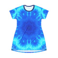 Amen Jin's Blue Fire Desires T-Shirt Dress