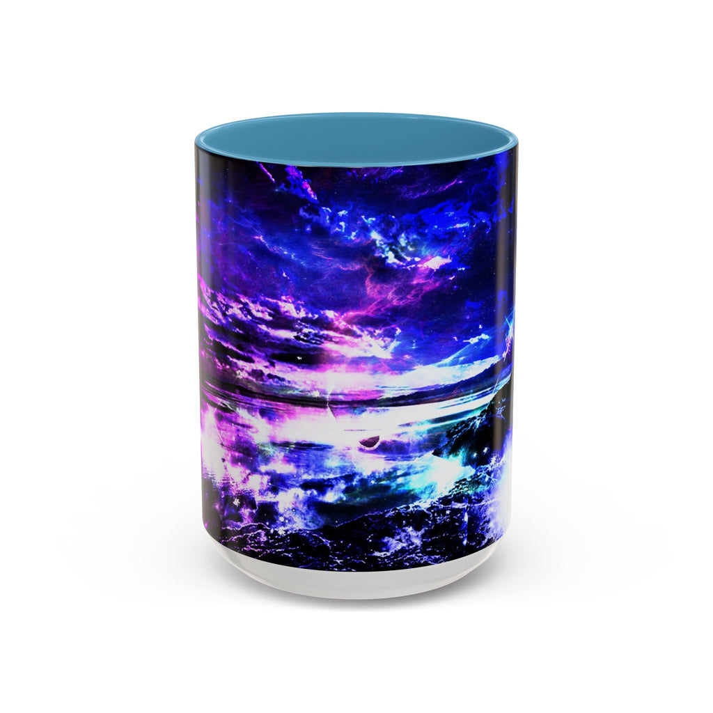 Amethyst Dancing Sea Dreams Accent Coffee Mug