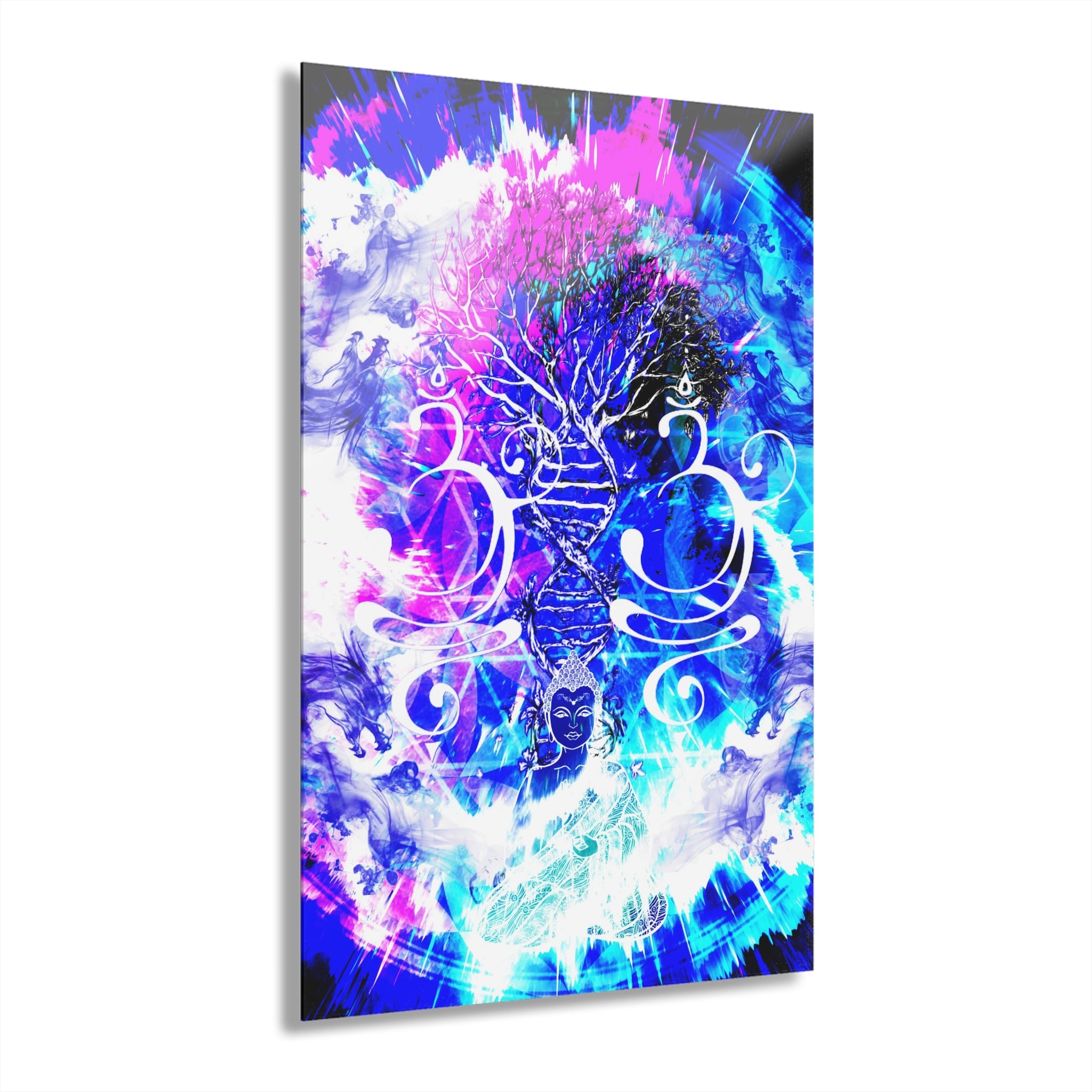 Creation's Desires Buddha Meditations Acrylic Prints (French Cleat Hanging)