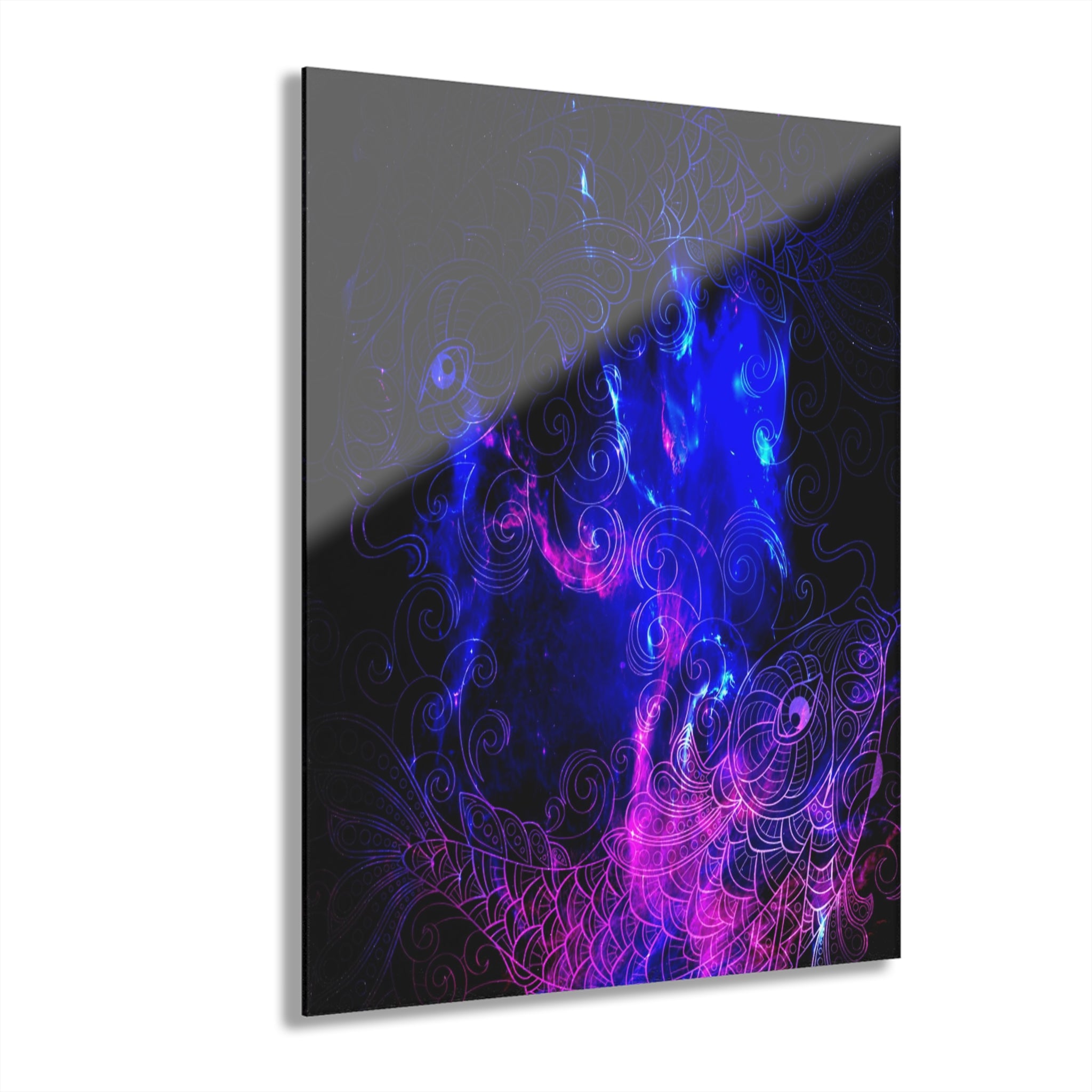 Amethyst Koi Dreams Acrylic Prints (French Cleat Hanging)