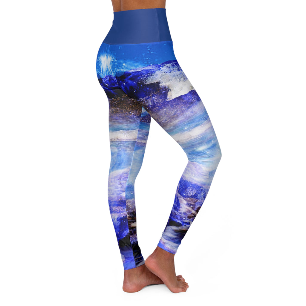 Sea of Serenity Dreams High Waisted Yoga Leggings