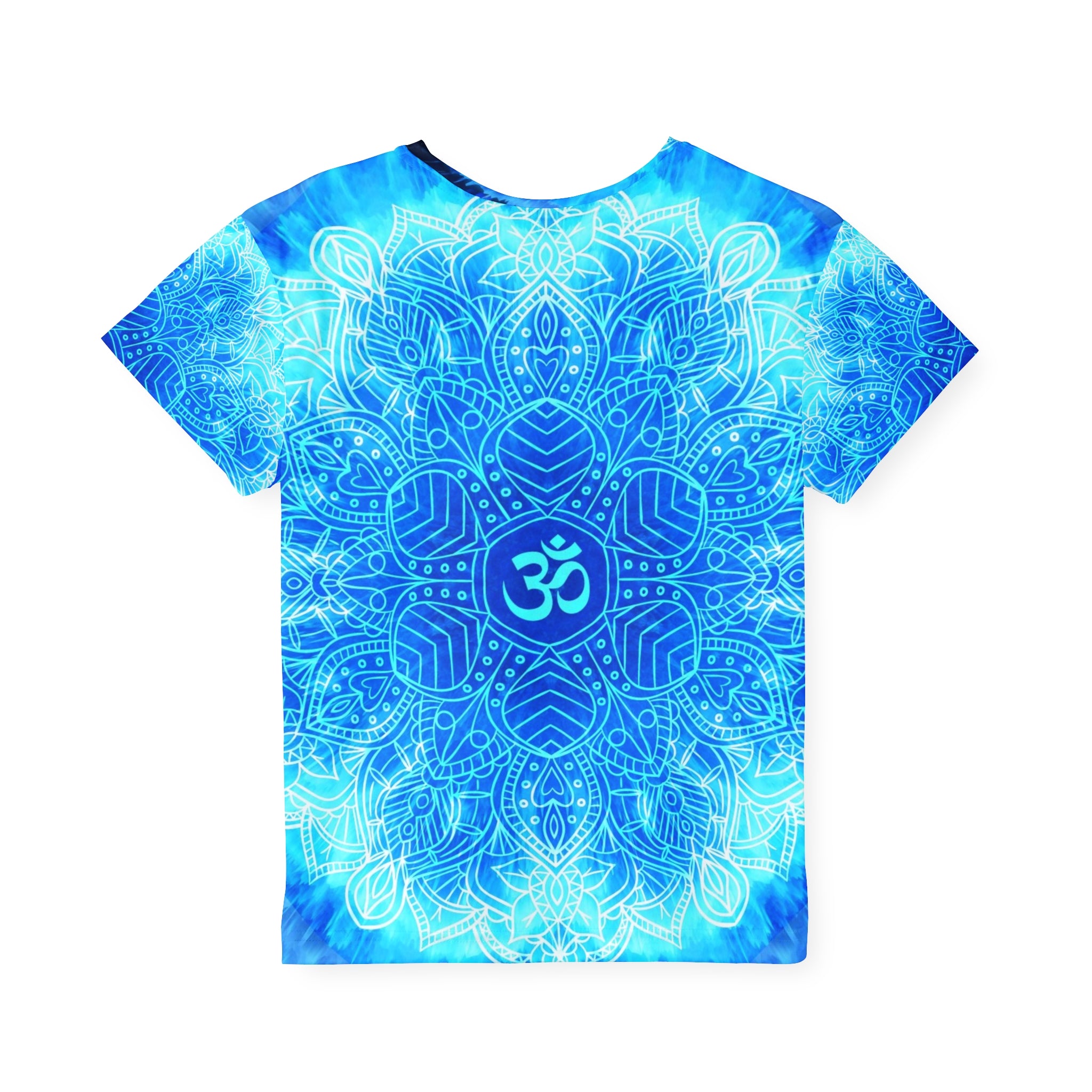 Amen Jin's Blue Fire Om Meditations Kids Sports Jersey