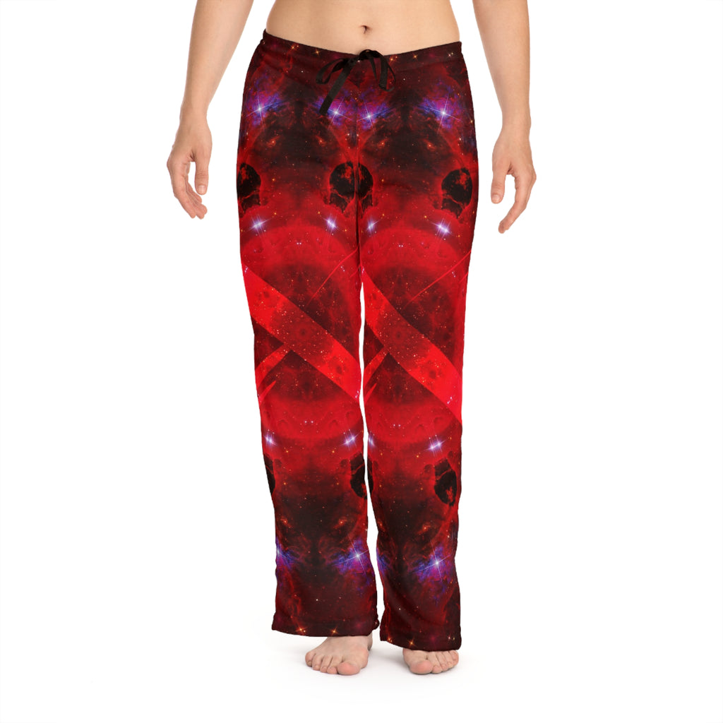 Katerina's Battle Symphony Red Instead Infinity Desires Women's Pajamas
