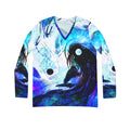 Amen Jin's Memories of Yesterday Desires Koi Dreams Long Sleeve V-neck Shirt