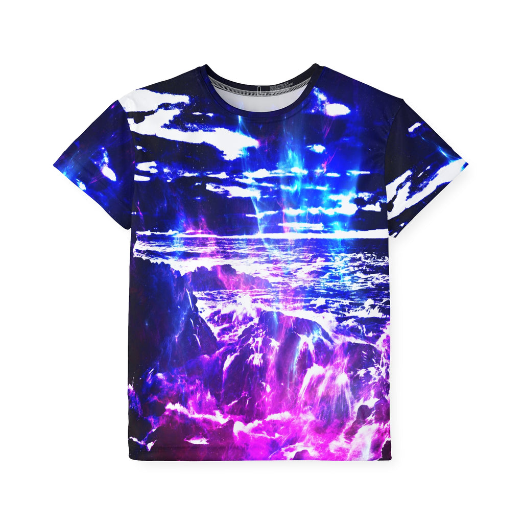 Amethyst Cosmic Falls Dreams Kids Sports Jersey