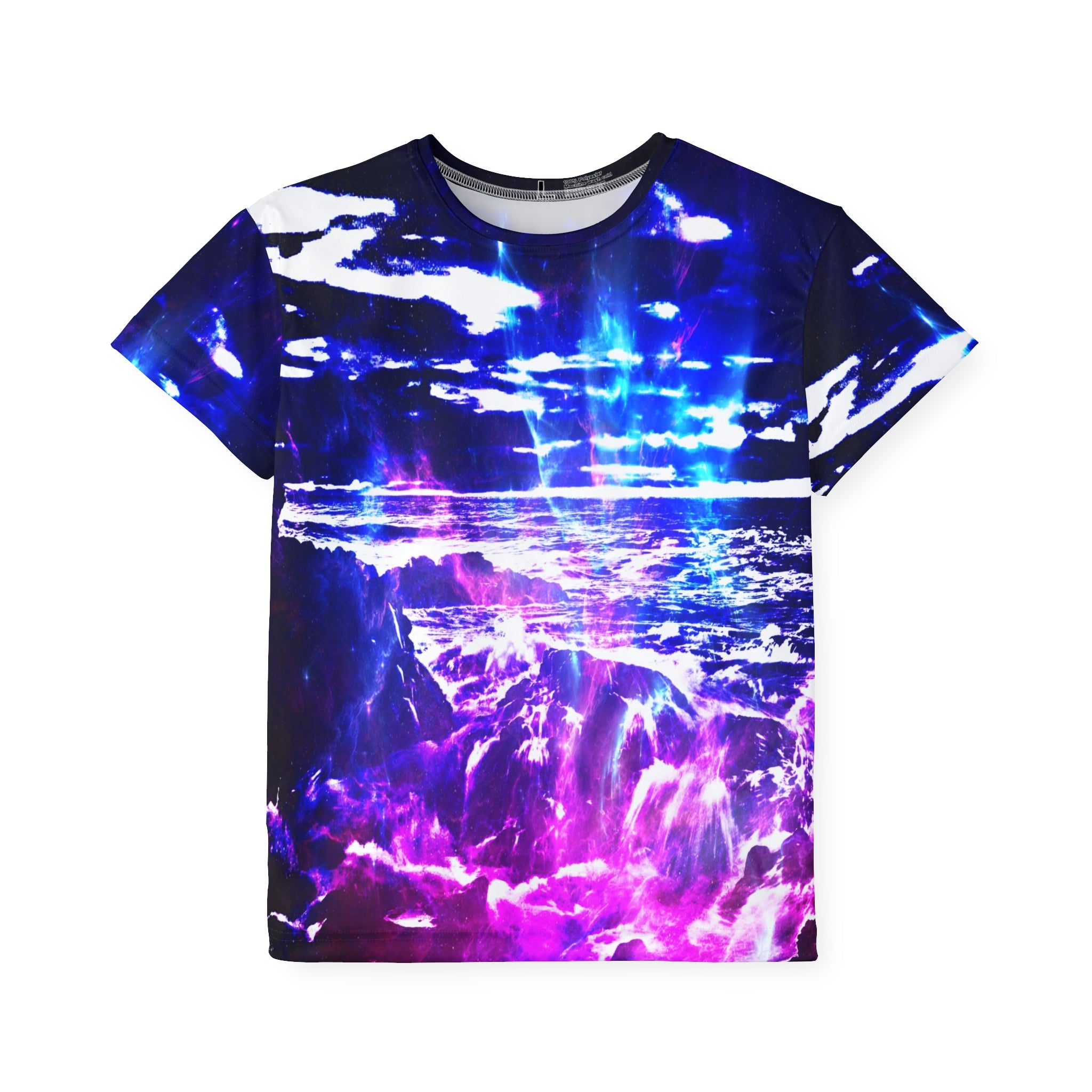 Amethyst Cosmic Falls Dreams Kids Sports Jersey