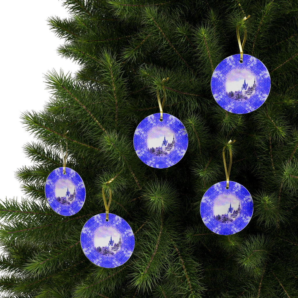 Katerina's Uncertainty in Time & Space Dragoness Dreams Glass Ornaments