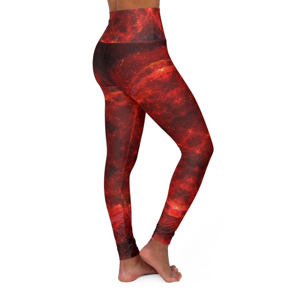 Katerina's Love and Hatred Desires High Waisted Yoga Leggings