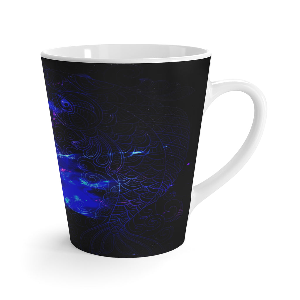 Amethyst Koi Dreams Latte Mug