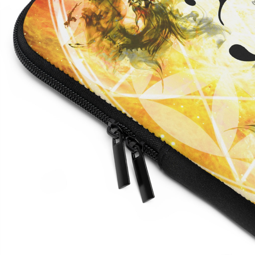 Katerina's Golden Desires Buddha Meditations Laptop Sleeve