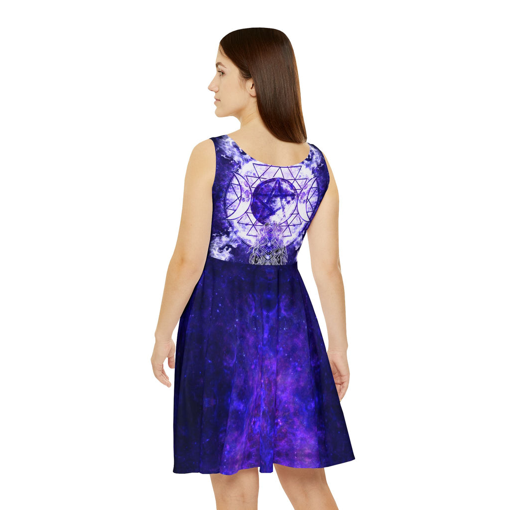 Katerina's Dragon's Eye Magickal Awakening Meditations Women's Skater Dress