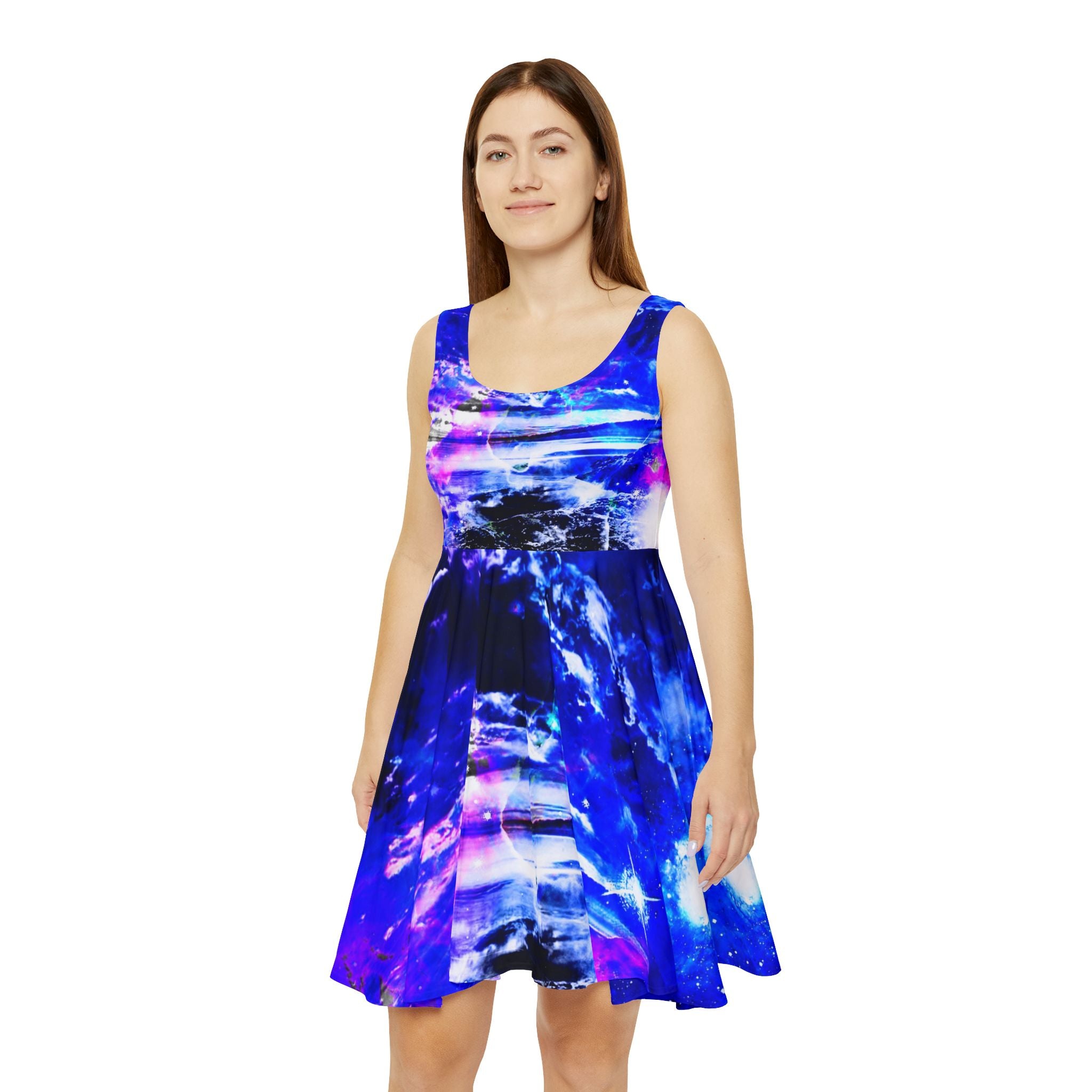 Ad Amorem Amisi Dancing Sea Dreams Women's Skater Dress