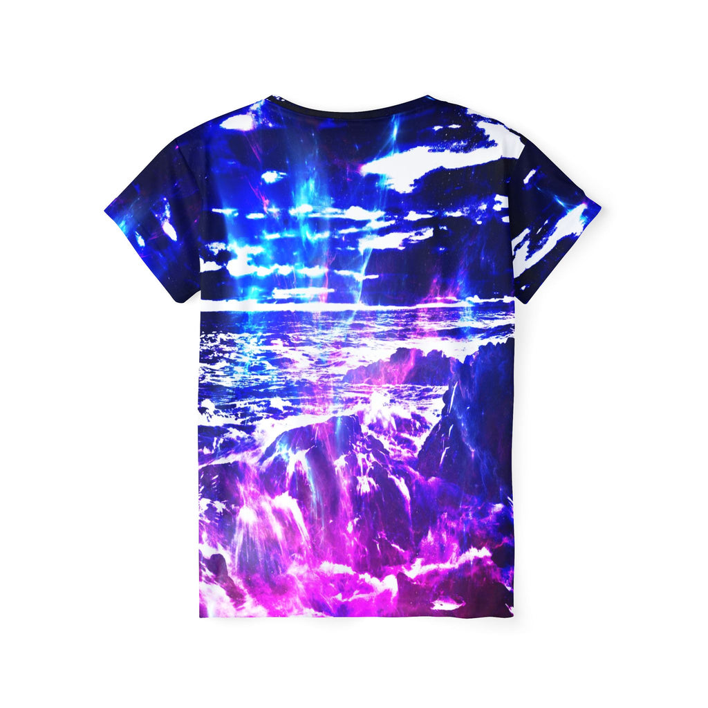 Amethyst Cosmic Falls Dreams Women's Sports Jersey