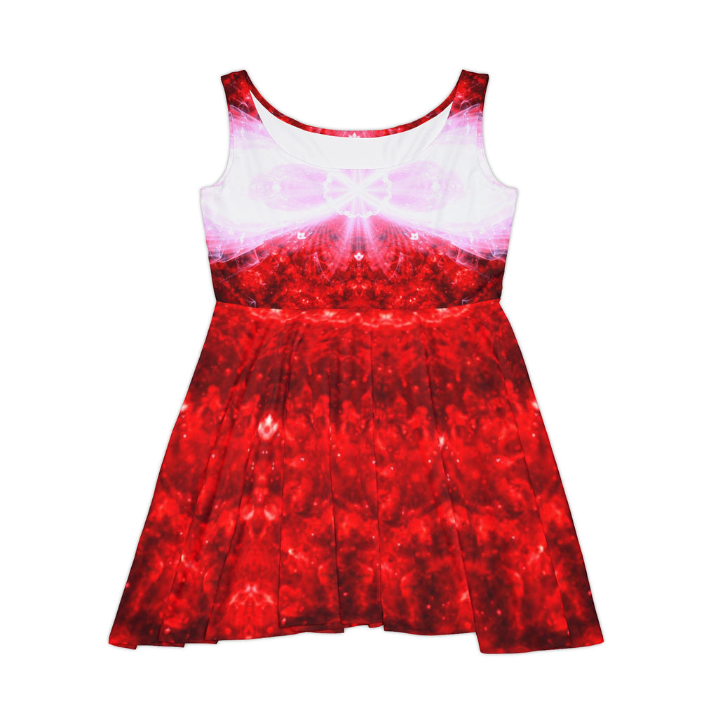 Katerina’s Battle Symphony Red Instead Desires 2022 Women's Skater Dress