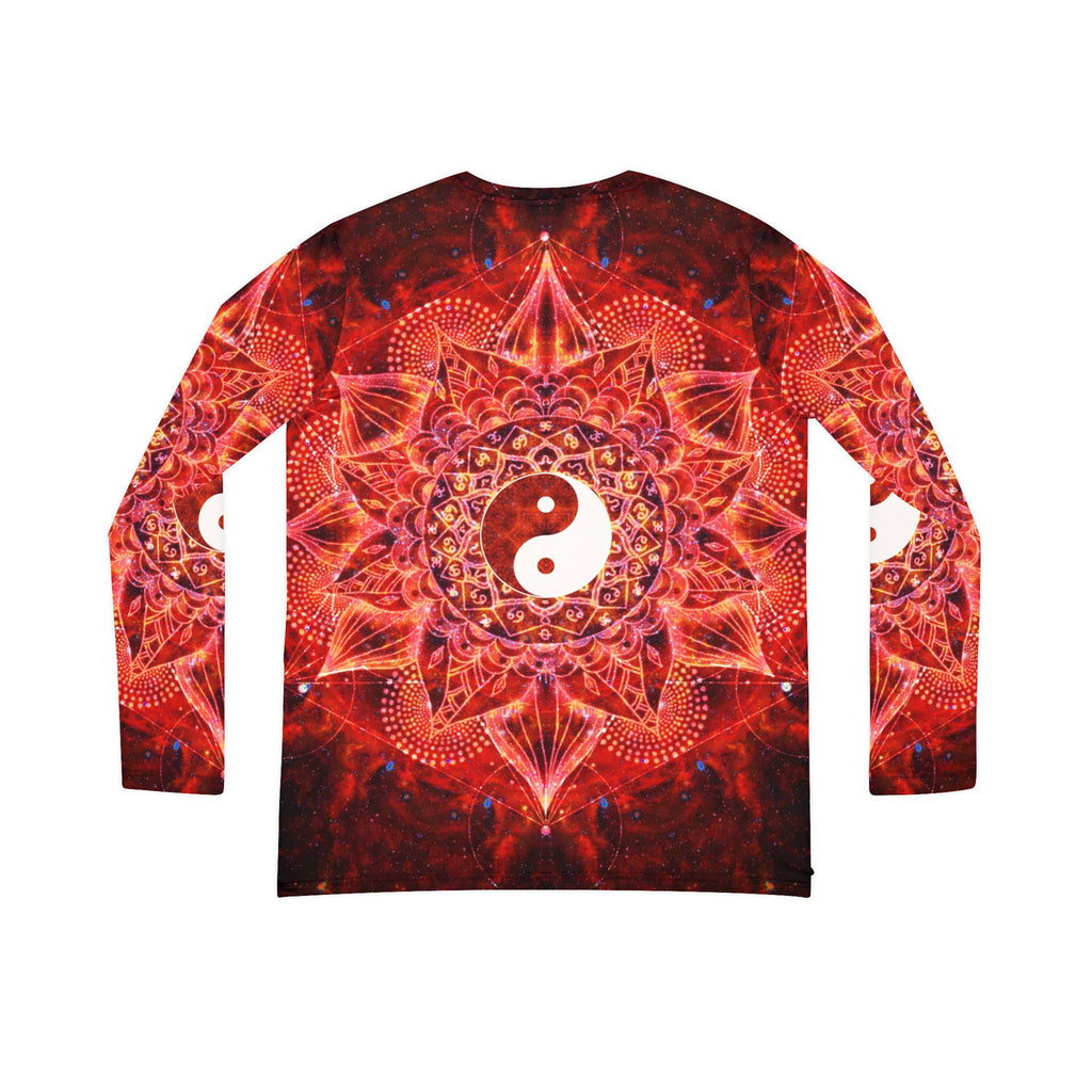 Muladhara Yin Yang Meditations Long Sleeve V-neck Shirt