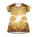 Katerina's Golden Moment Desires 2022 T-Shirt Dress