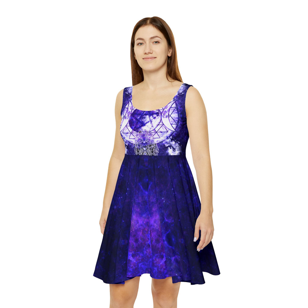 Katerina's Dragon's Eye Magickal Awakening Meditations Women's Skater Dress