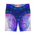 Amen Jin's Memories of Yesterday Stillness Desires Women's Workout Shorts
