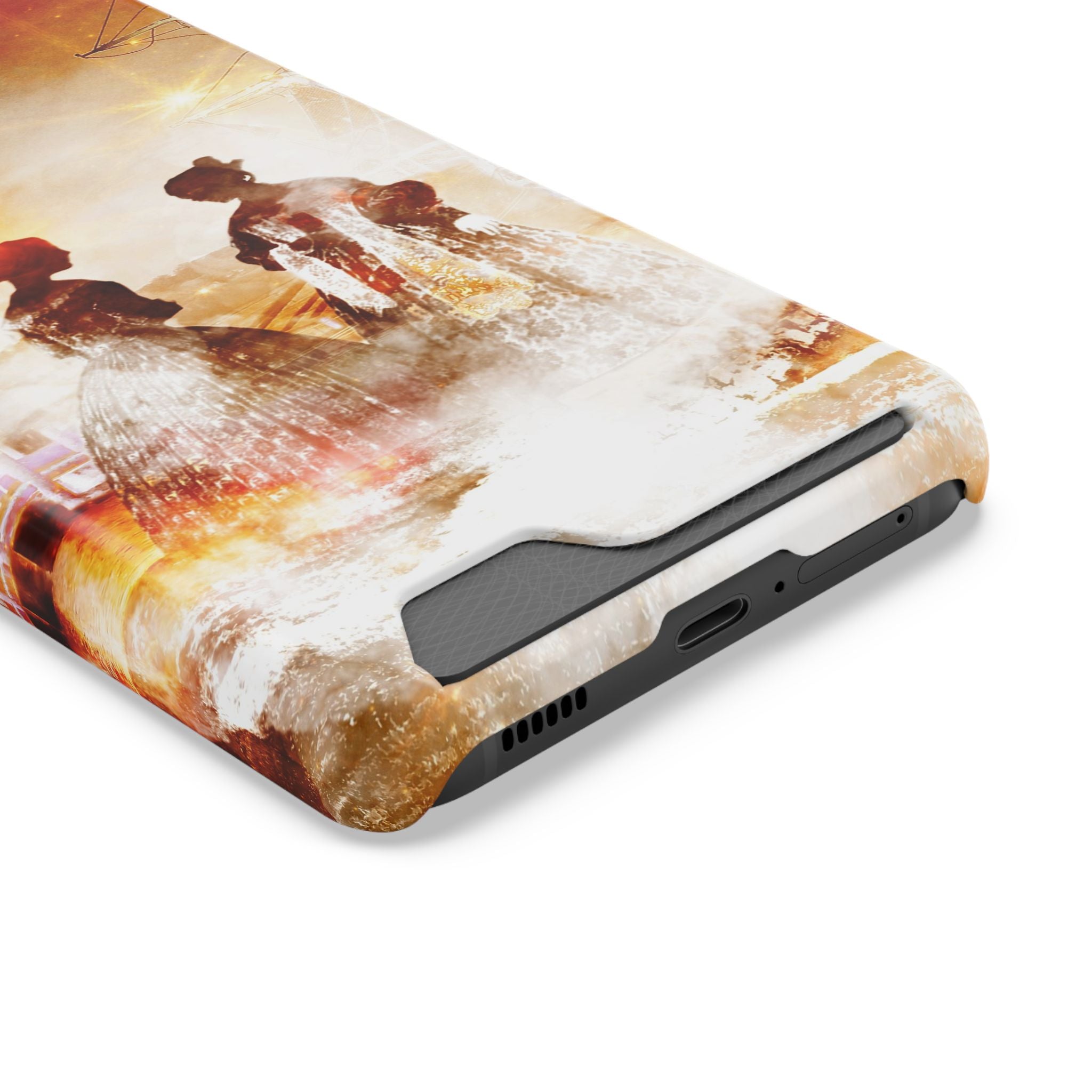 Samhain Eve Salem Harbor Dreams Phone Case With Card Holder