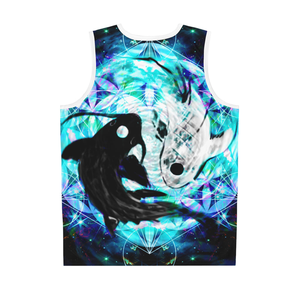 Katerina's Now and Forever Koi Meditations Basketball Jersey