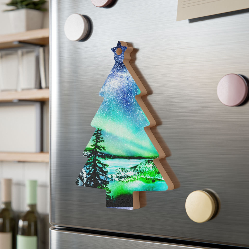 Katerina's Noel Yule Night Dreams Wooden Ornaments