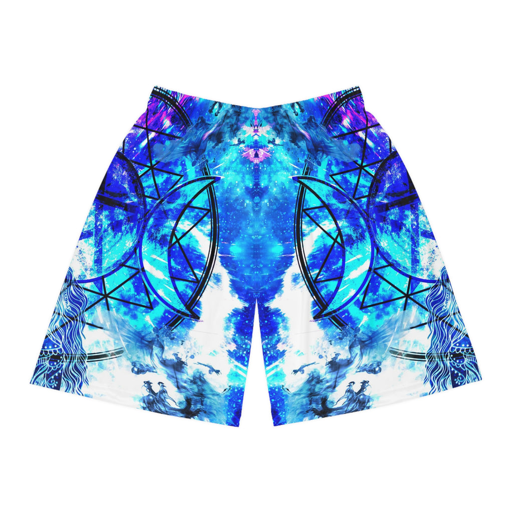 Creation's Magical Awakening Desires Meditations Basketball Shorts