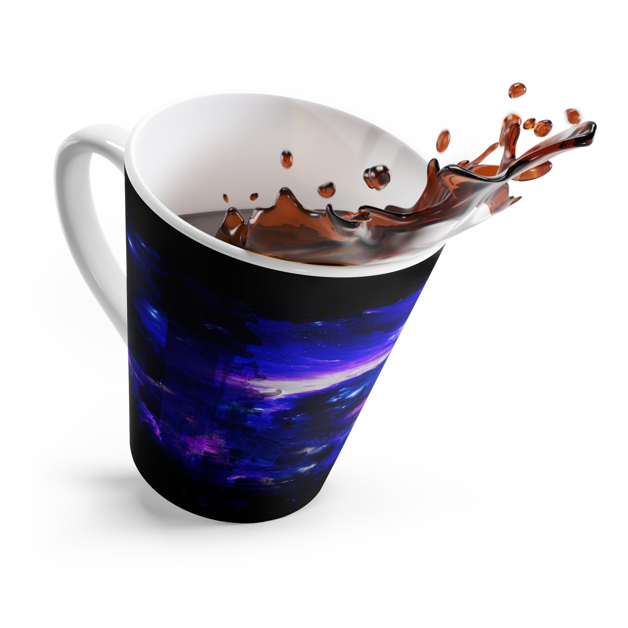 Amethyst Sapphire Balinese Dreams Latte Mug