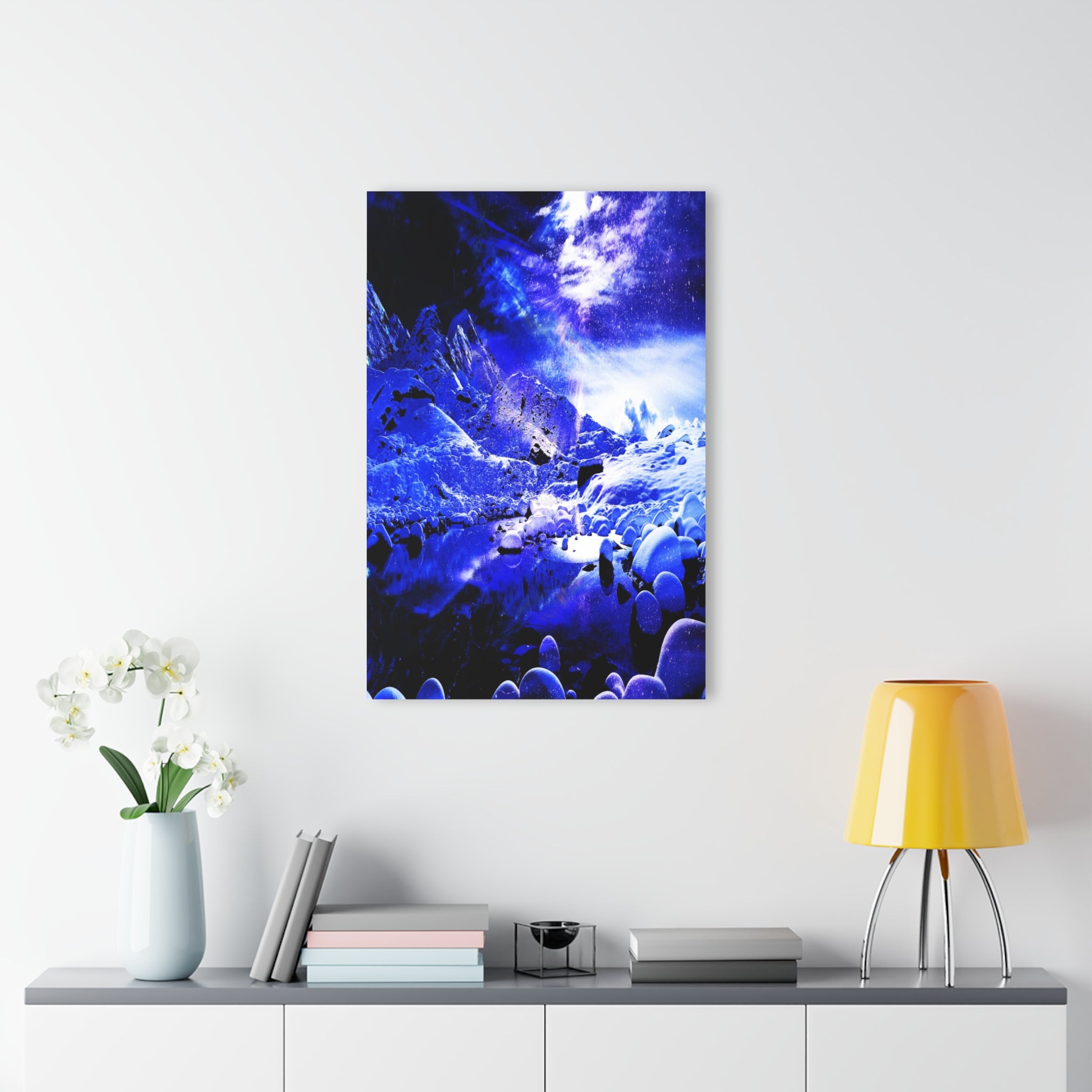 Yule Night Dreams Acrylic Prints (French Cleat Hanging)