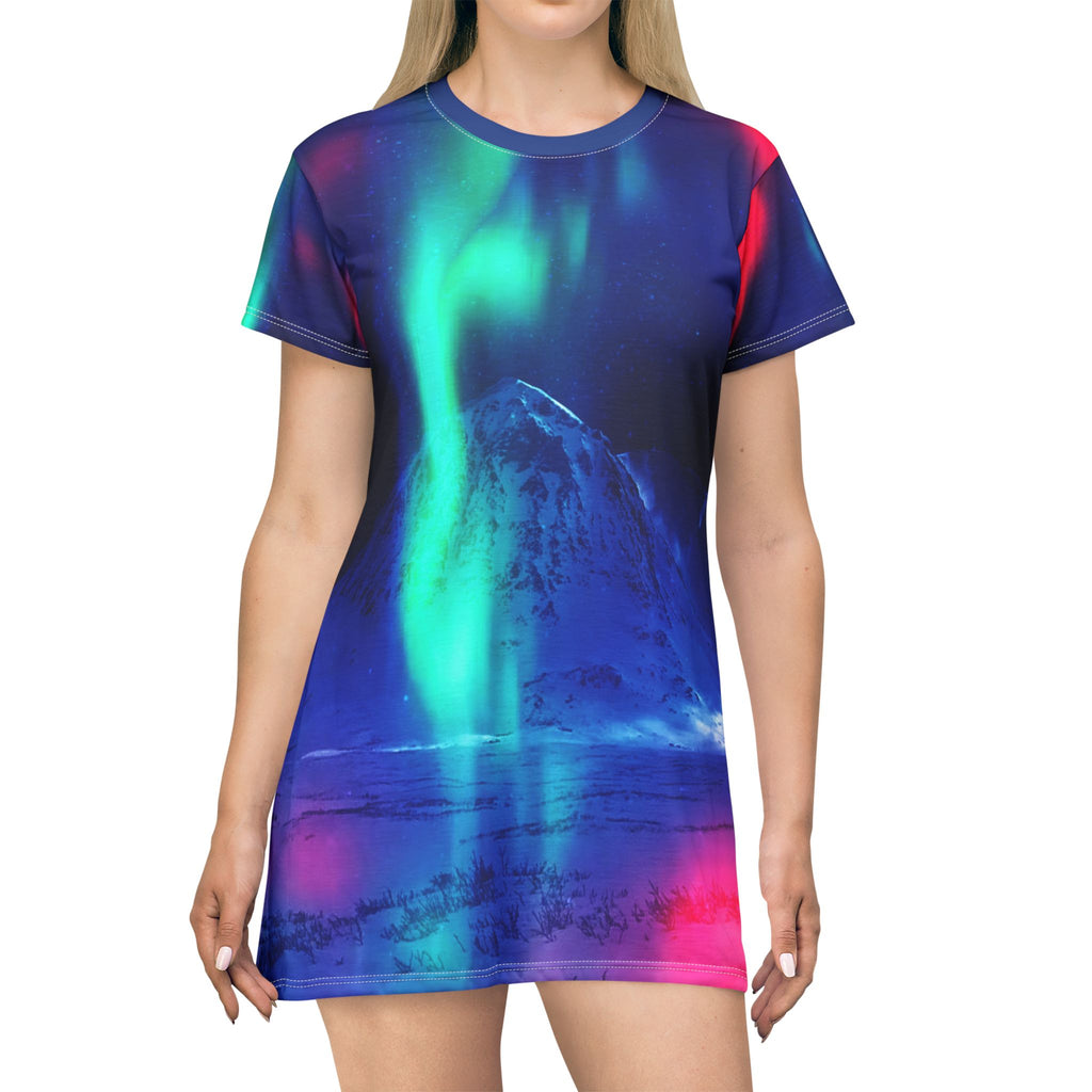 Lighted String Matanuska Dreams T-Shirt Dress