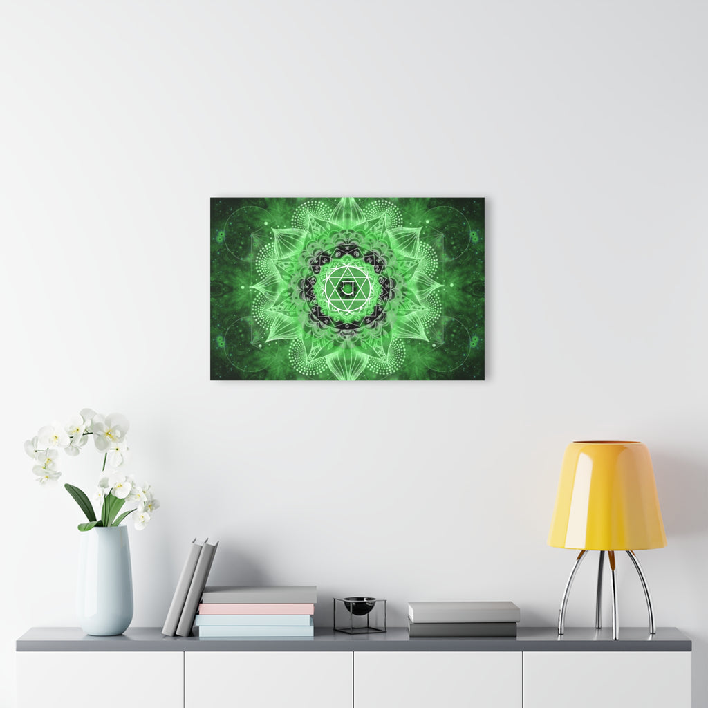 Anahata Meditations Acrylic Print (French Cleat Hanging)