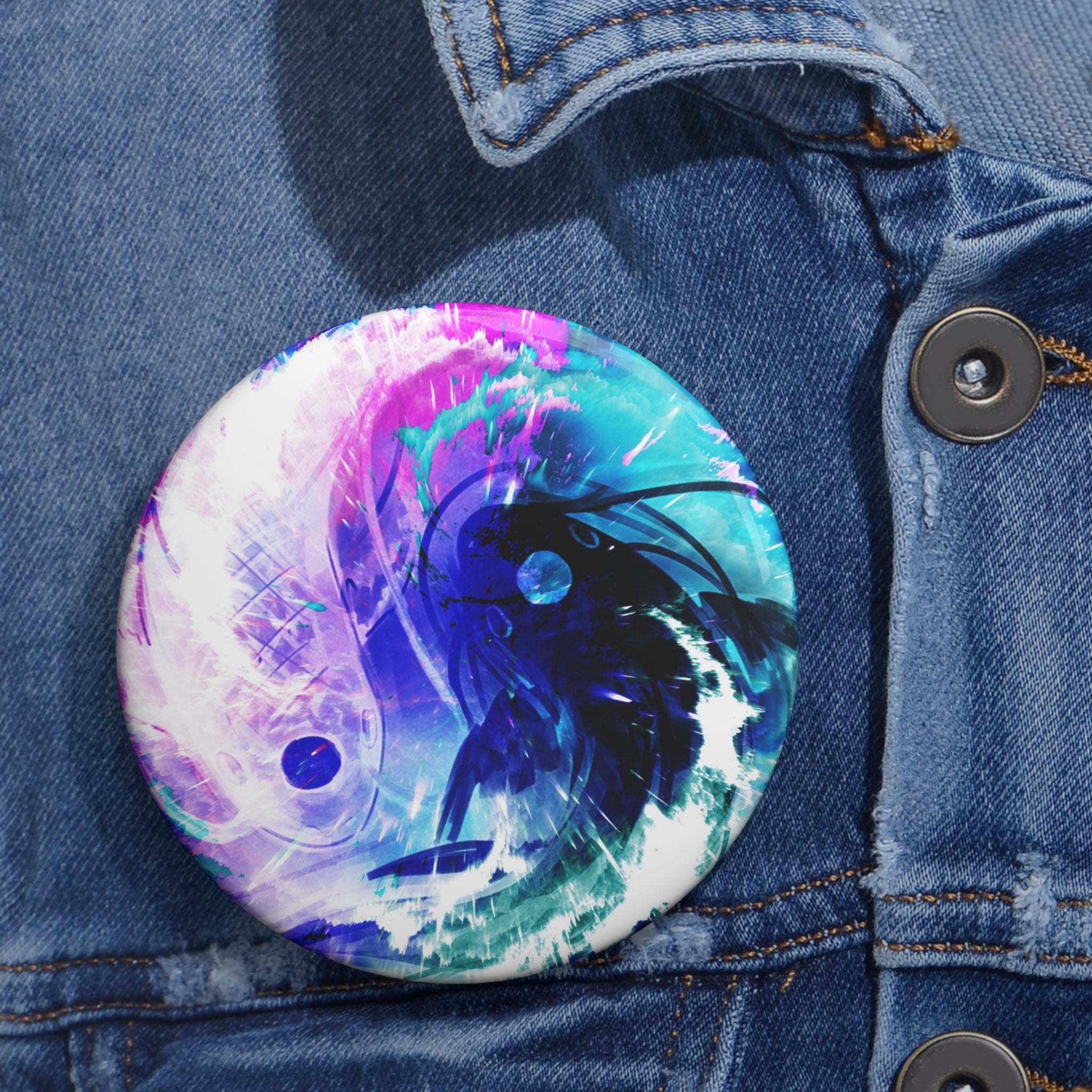 Creation Koi Desires Custom Pin Buttons