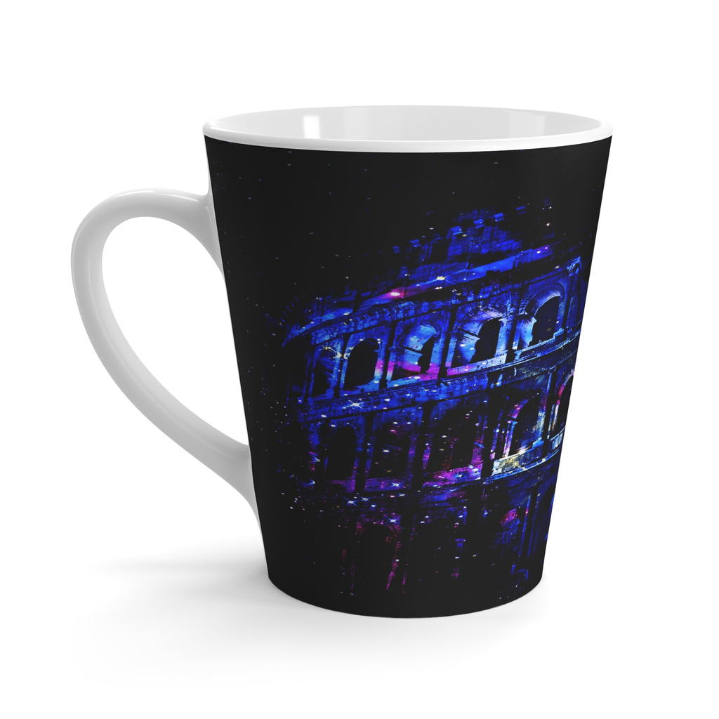 Lover's Dreams of Roman Patterns Past Latte Mug
