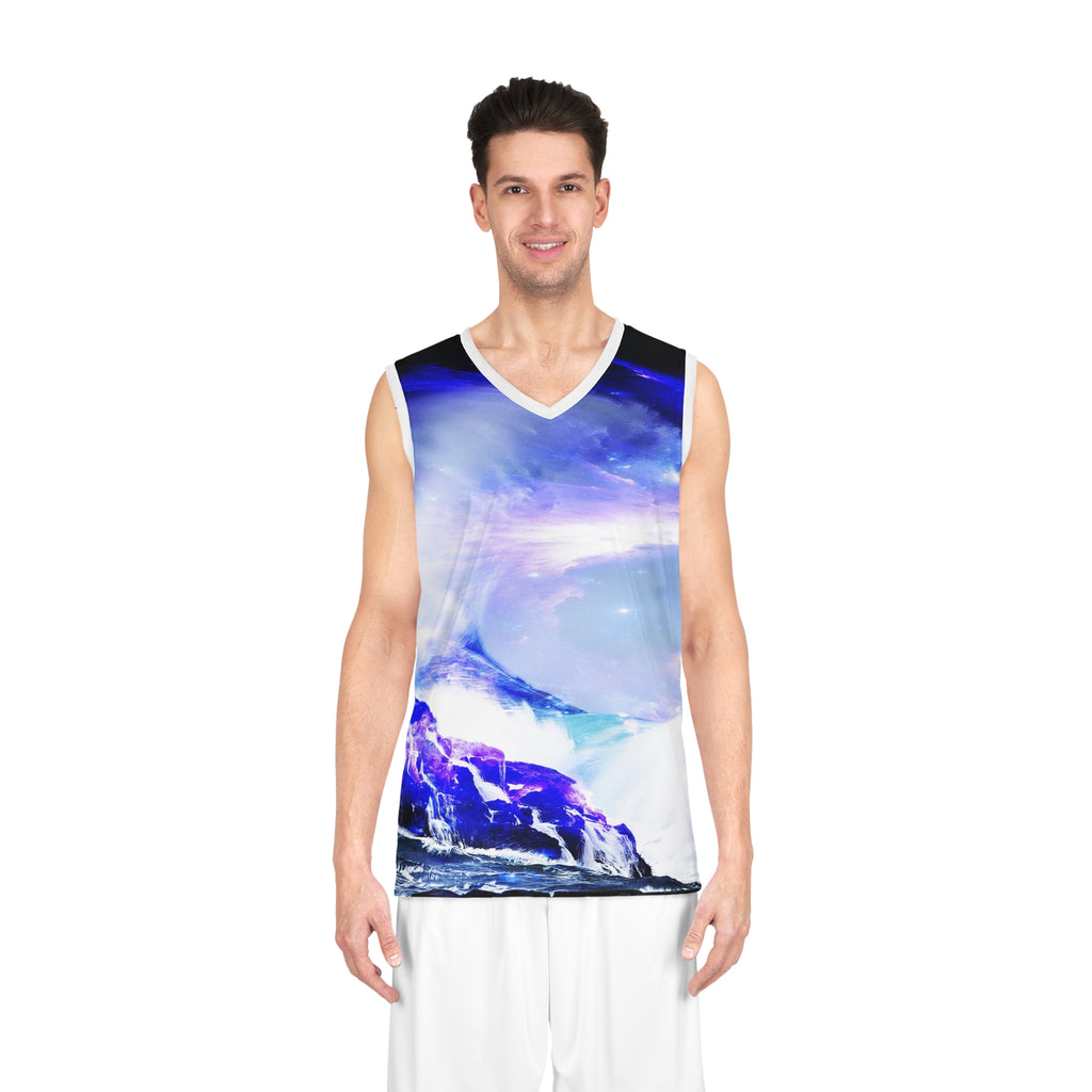 Amethyst Sapphire Serenity Bay Dreams Basketball Jersey