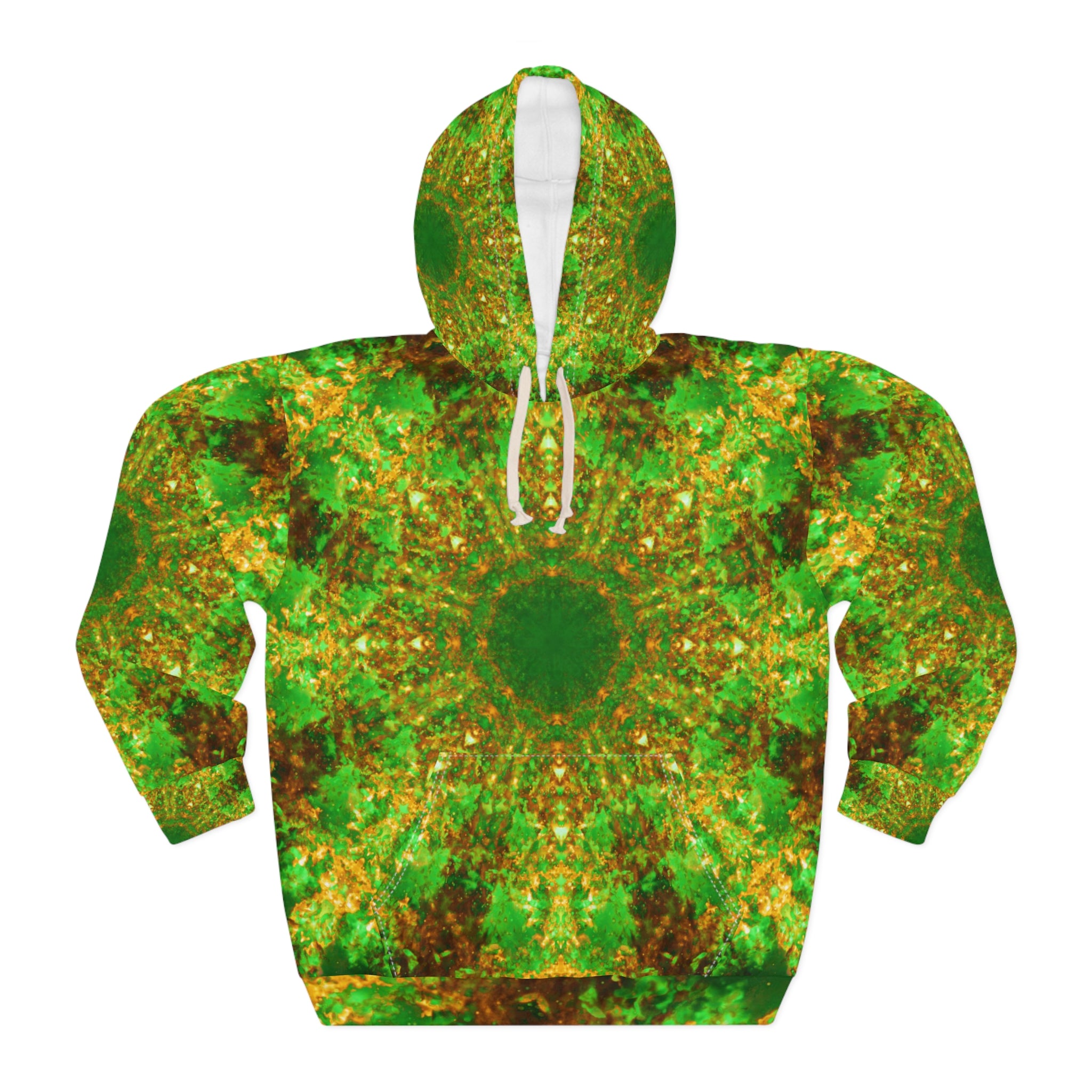 Katerina's Yule Lighted String Desires Unisex Pullover Hoodie