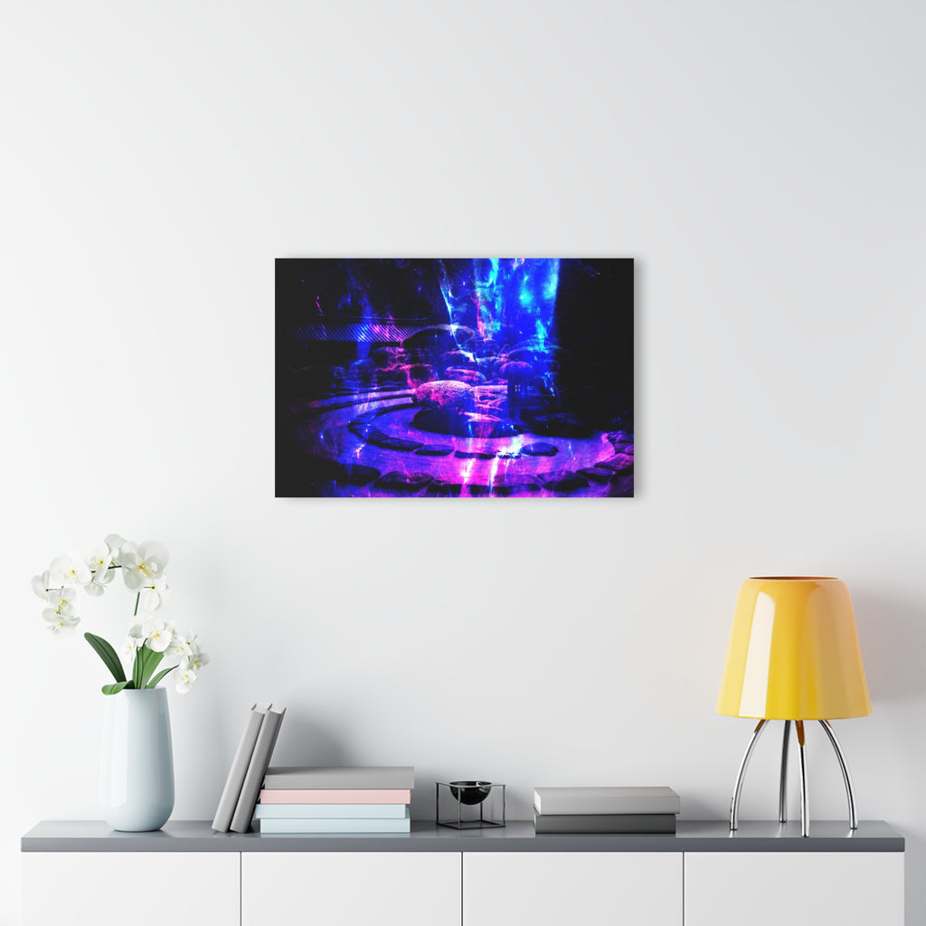 Amethyst Tranquil Garden Dreams Acrylic Prints (French Cleat Hanging)